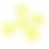 Ae116774 lot 4 estampes pendentif etoile de mer ajourée couleur jaune de 12 par 21mm