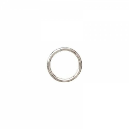Ps1175171 pax 500 anneaux de jonction ouvert couleur argent vif 6mm par 1mm