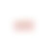 Ps110149018 pax 5 sequins médaillons résine style émaillés biface petit coeur 10mm rose clair