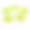 Ps110146636 pax 20 estampes pendentif filigrane rosace jaune de 14mm
