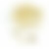 171110140845f pax 1 boite de 100 embouts poussoir tube et plastique pour boucle d'oreille puce couleur doré