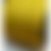 S1136 lot de 5m de cordon en suédine aspect daim jaune canari 5mm