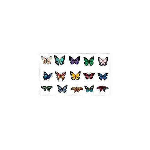 S117444 pax de 30 grands papillons pour bijoux, mobile, résine, inclusion résine