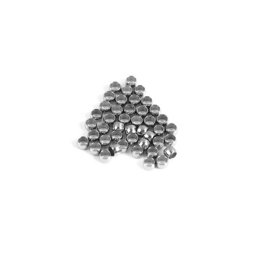Ps110096317 pax 50 perles à ecraser en acier inoxydable 1,5mm
