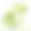 Ae115957 lot de 2 estampes pendentif filigrane cercle 40 mm vert clair