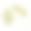 Ae115394 pax de 2 estampes pendentif filigrane marquise art premier 58mm cuivre couleur doré