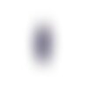 Ps110238089 pax 5 sequins médaillons émaillés biface navettes fines 16 par 5 mm violet foncé