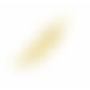 Bu200513192734 pax 1 pendentif plumes 29 mm doré en acier inoxydable 304 pour bijoux raffinés