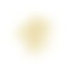 Ps110129040 pax 50 anneaux de jonction 304 acier inoxydable 5 par 0,6mm couleur doré