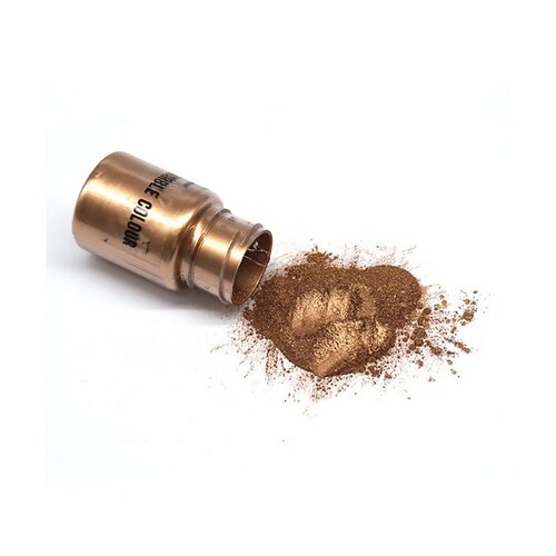 S11671431 lot 1 flacon de 25gr poudre effet metallique bronze pour la pâte polymère , création de résine...