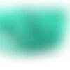 Hg11063 lot 1 fil d'environ 135 perles intercalaires rondelles turquoise reconstituées 6 par 3mm bleu vert coloris 09