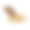 S11706500 pax 1 flacon d'environ 2000 perles de rocaille en verre beige clair 2mm 30gr.