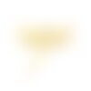 Ps110257534 pax 2 pendentifs - libellule 17mm - acier inoxydable 304 coloris doré - pour bijoux raffinés