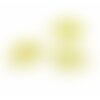 Ps110114284 pax 10 pendentifs fleurs de vie , mandala 25mm métal coloris doré