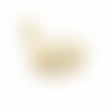 Bu11211029164321 pax 1 pendentif soleil avec anneau 14 mm doré en acier inoxydable 304 pour bijoux raffinés