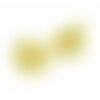 Bu11210629153617 pax 1 pendentif, smiley 18 mm, laiton couleur doré
