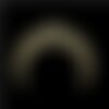 S11760694 pax 1 pendentif, lune, galaxie, croissant 34mm, acier inoxydable coloris doré