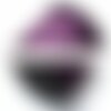 Ref 1065 lot de 5 mètres de cordon en suédine violet 3mm aspect daim