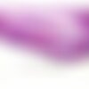 Ref 9bis lot 1 fil d'environ 200 perles ronde en verre craquelé 4mm bicolore rose violet  pour création de bijoux