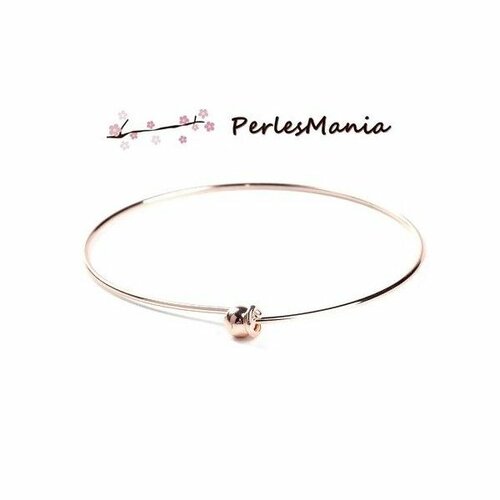 Ps1195580 pax1 bracelet jonc cuivre  or rose