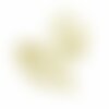 Ae113282 lot de 4 estampes - pendentif filigrane art déco 40 par 20mm - laiton finition doré