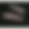 Ae115958 lot de 4 estampes - pendentif filigrane feuille 16 par 51mm - laiton finition rose