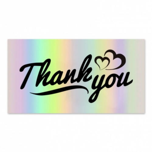 Ps11533216 pax 25 cartes de remerciement " thank you  "