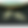 Ae115742 lot de 4 estampes pendentif filigrane marquise 24 par 45mm vert pale