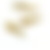 Copy of ps11890685 pax 1 pendentif oeil de la protection, œil de chat bleu 17 mm en cuivre placage doré 18kt
