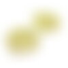 Ps11888136 pax 1 pendentif galaxie dans cercle 21mm acier inoxydable 304 finition placage doré 18kt