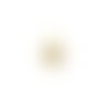 S11694600 pax 1 etoile, galaxie avec rhinestone bleu cuivre coloris doré