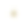 S11694602 pax 1 etoiles, galaxie avec rhinestone vert cuivre coloris doré