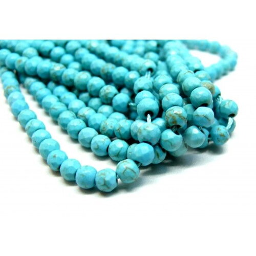 Copy of h11l530a02 lot 1/2 fil d'environ 18 cm environ 84 perles rondelles 4 par 2mm jaspe synthétique