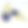 Bu11160907095948 lot 1 pendentif lapis lazuli 58mm art deco en laiton finition doré ref 7