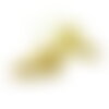 H11e67127g pax 1 pendentif cage bola type cone arasbesque laiton finition doré pour perle bola en 16mm