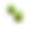H11g29816 pax 1 perle sonore 16mm vert pour creation bola de grossesse ref 10
