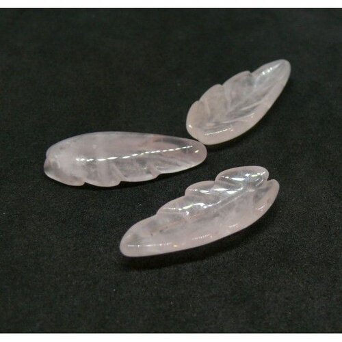 Copy of bu11210429133327 lot 1 pendentif feuille jade jaune orange pale 34mm ref 1