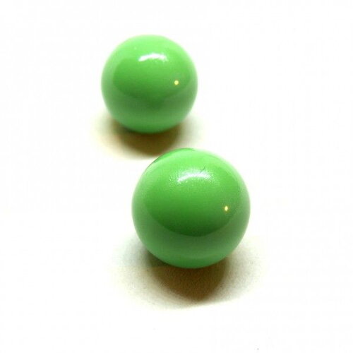H11g29816 pax 1 perle sonore 16mm vert pour creation bola de grossesse ref 1bis