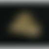 Ps11913363 pax 1 pendentif coeur 24mm en acier inoxydable 304 finition doré