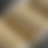 H11z003 lot de 4 mètres de cordon tressé, fil métallisé doré 1.5mm coloris d40