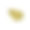 Ps11760894 pax 1 pendentif fleur mois de janvier  13.9mm - finition doré en acier inoxydable