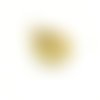 Ps110249724 pax 1 médaillon avec anneau 10mm  doré en acier inoxydable 304