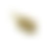 Ps11879459  pax 1 pendentif breloque symbole de l'infini mini bille 15 mm en acier inoxydable 304 finition doré pour bijoux raffinés