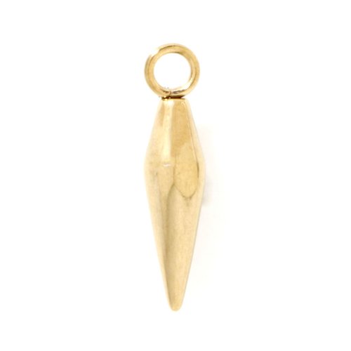 Ps11945059 pax 4 pendentifs géométrique 19 mm, acier inoxydable 304 finition doré, placage pvd