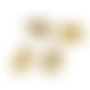 H11l22244g pax 40 embouts, poussoirs pour boucle d'oreille, acier inoxydable 304, finition doré à l'or fin 18k