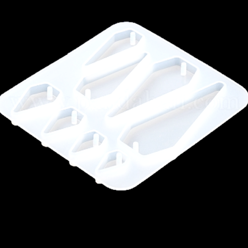 H11f14502 pax 1 moule en silicone, pour réaliser des pendentifs et boucles d'oreilles, utilisation fimo, resine