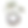 H11wg3829509 pax 2 supports de barrette clip arty 20mm, laiton finition argent antique, diy bijoux