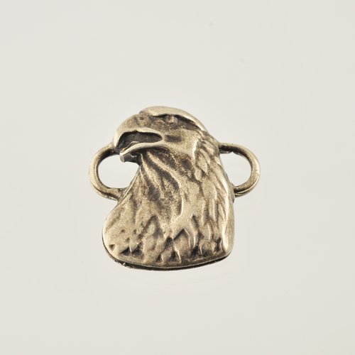 Intercalaire aigle argent vieilli 28 mm