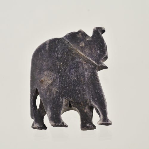Perle éléphant grande taille teintée