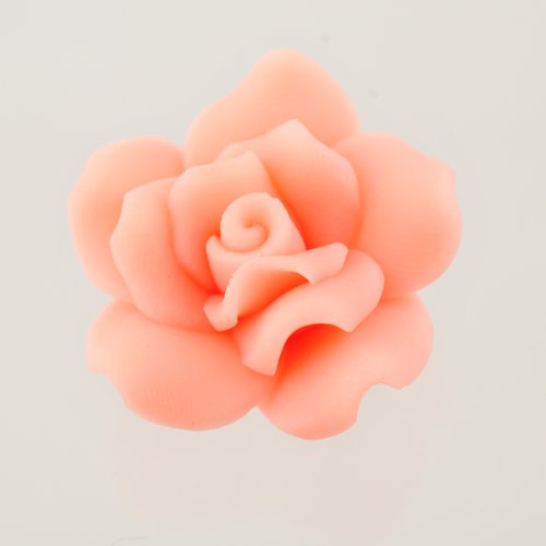 Rose perle en pâte polymère 30mm